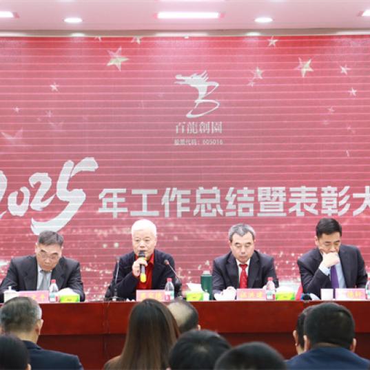 凝智慧聚合力加速實現(xiàn)百龍夢！|百龍創(chuàng)園2025年工作總結暨表彰大會隆重召開